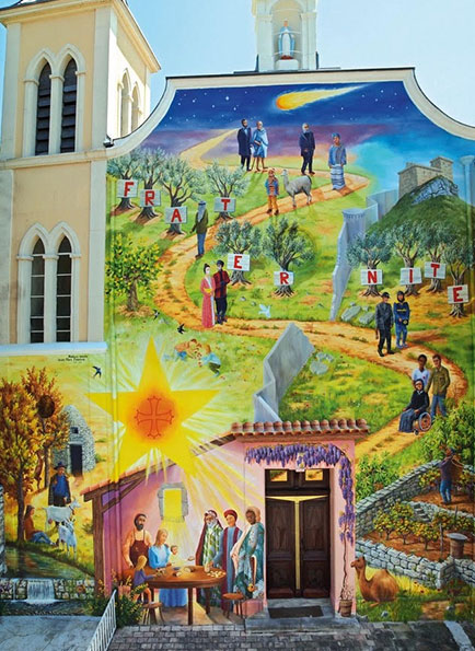 Fresque de l'Eglise